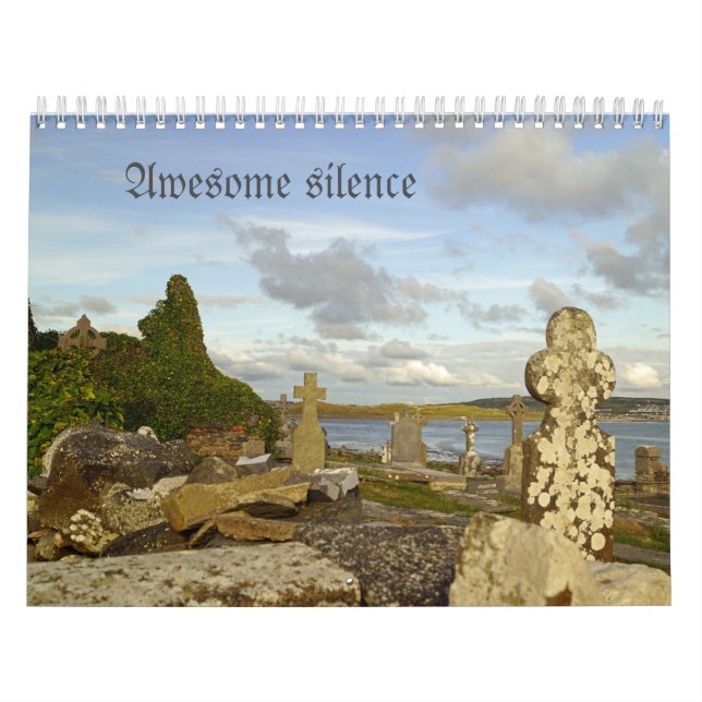 Awesome silence  kalender (Omslag)