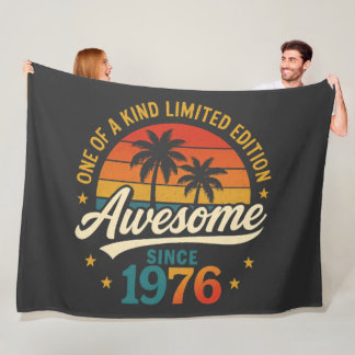 Awesome Since 1976 One Of A Kind Fleecefilt