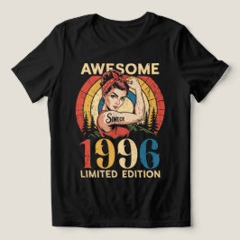 Awesome Since 1996 Vintage 30th Women's Birthday T Shirt