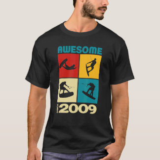 Awesome since 2009  Wakeboard lifestyle T Shirt