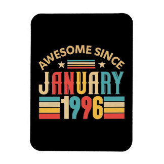 Awesome Since January 1996 Flexible Photo Magnet
