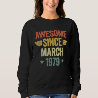 Awesome Since March 1979 T Shirt