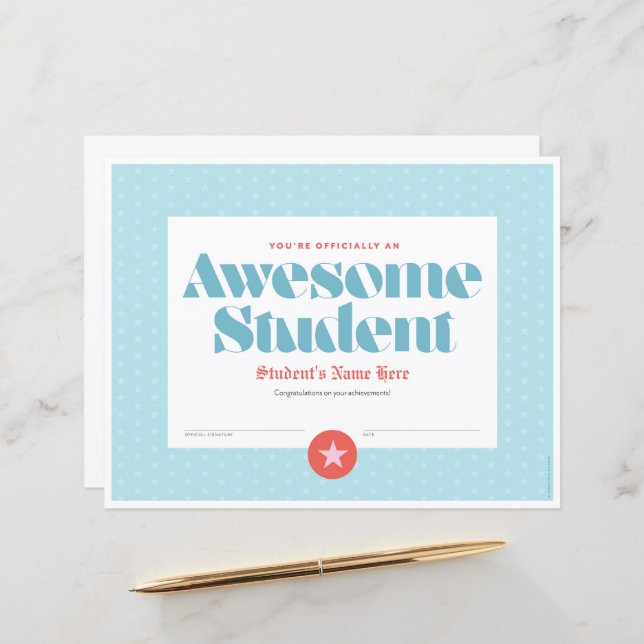 Awesomeness-certifikat (Fram/Back In Situ)