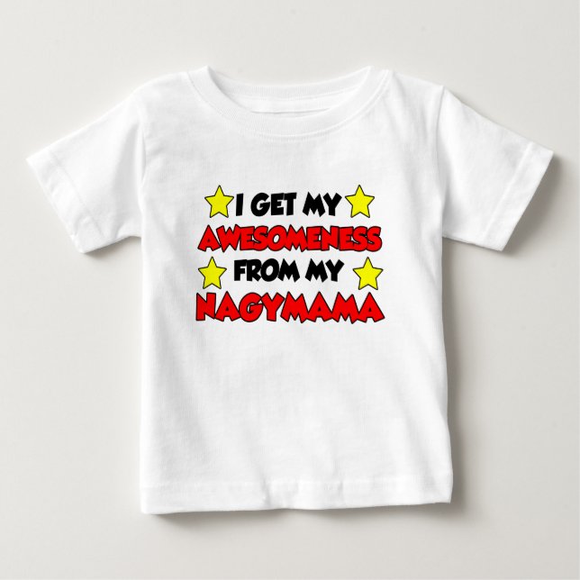 Awesomeness from Nagymama T-shirt (Framsida)