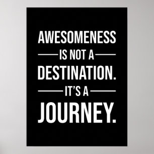 Awesomeness - Lusnyj Gym, Hustle, Success Poster