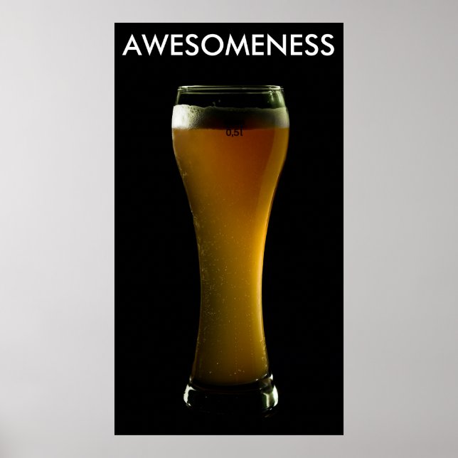 AWESOMENESS poster öl (Framsidan)