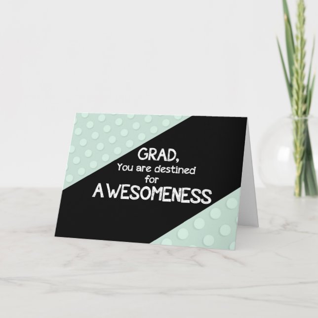 Awesomeness Studenten Grattisar Kort (Framsida)