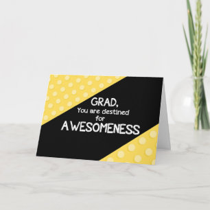 Awesomeness Studenten Grattisar Kort
