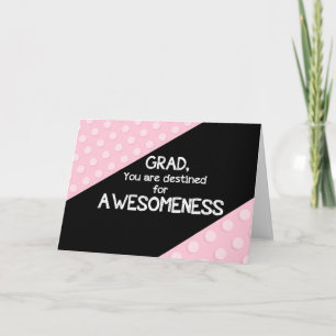 Awesomeness Studenten Grattisar Kort
