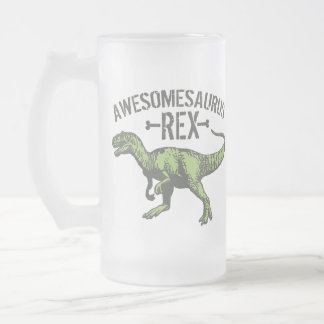 Awesomesaurus Rex Frostat Ölglas