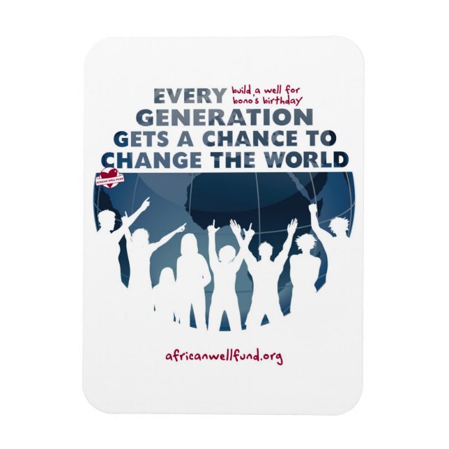 AWF Bonos födelsedagsmagnet Magnet (Vertikal)