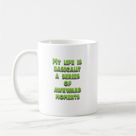 "Awkward är min estetik" Kaffemugg