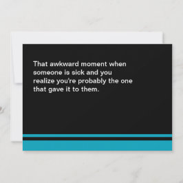 Awkward Moment, få snart kort