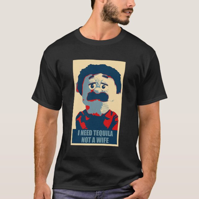 Awkward Puppets Diego 2022 T Shirt (Framsida)