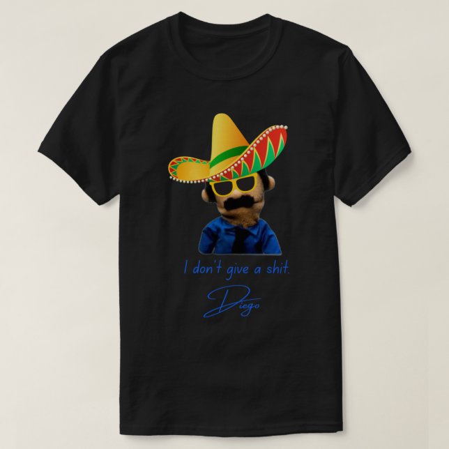 Awkward Puppets Diego T Shirt (Design framsida)