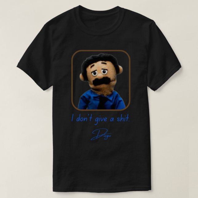 Awkward Puppets Diego T Shirt (Design framsida)