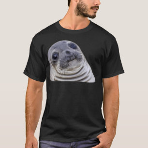 Awkward Seal - Funnyjunk Funny T Shirt