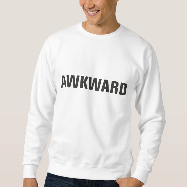 Awkward Sweater Långärmad Tröja (Framsida)