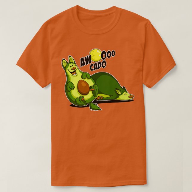 Awooocado T Shirt (Design framsida)