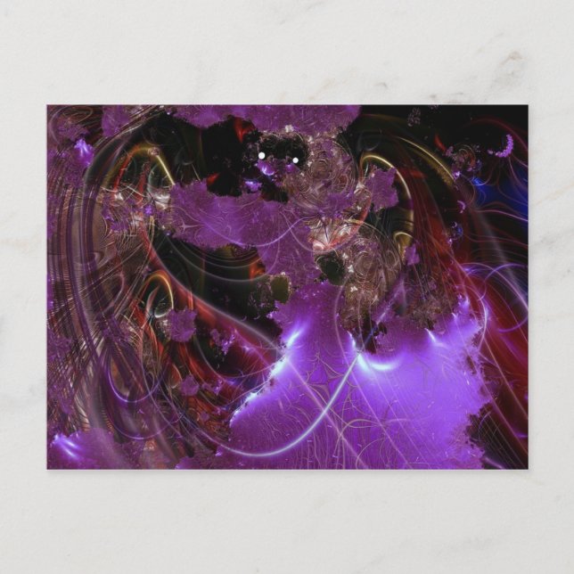 Awsome! Fractal vykort. Vykort (Framsida)