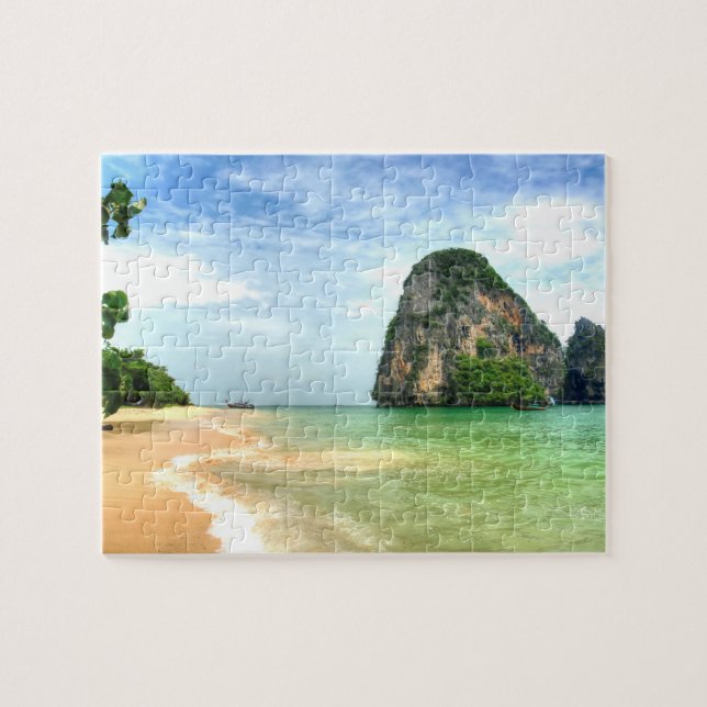 Awsome Railay Beach, Krabi Thailand Pussel (Horisontell)