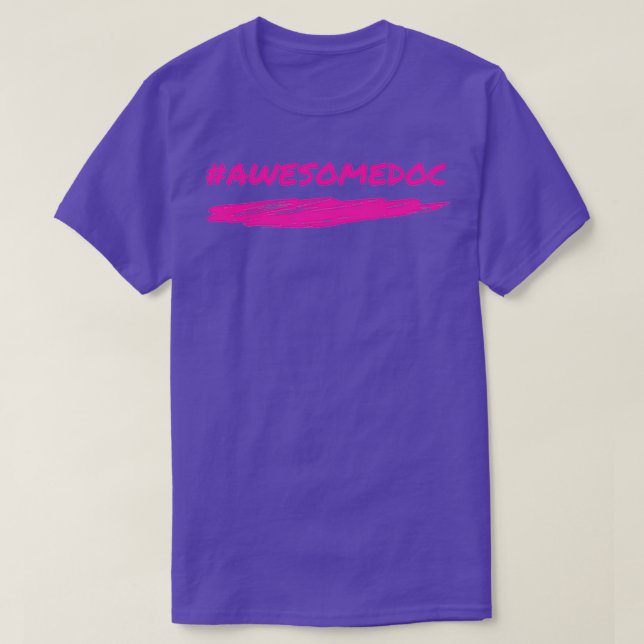 AwsomeDoc T Shirt (Design framsida)