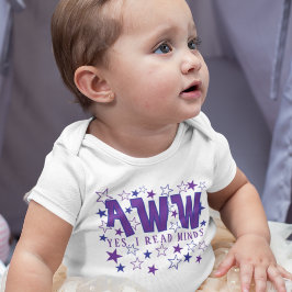AWW - Ja, jag läste minds med Stars T-Shirt