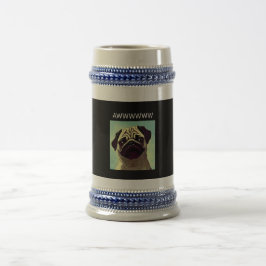 Awww Cute Pug Adsible Precious Pets Tecknad Sejdel
