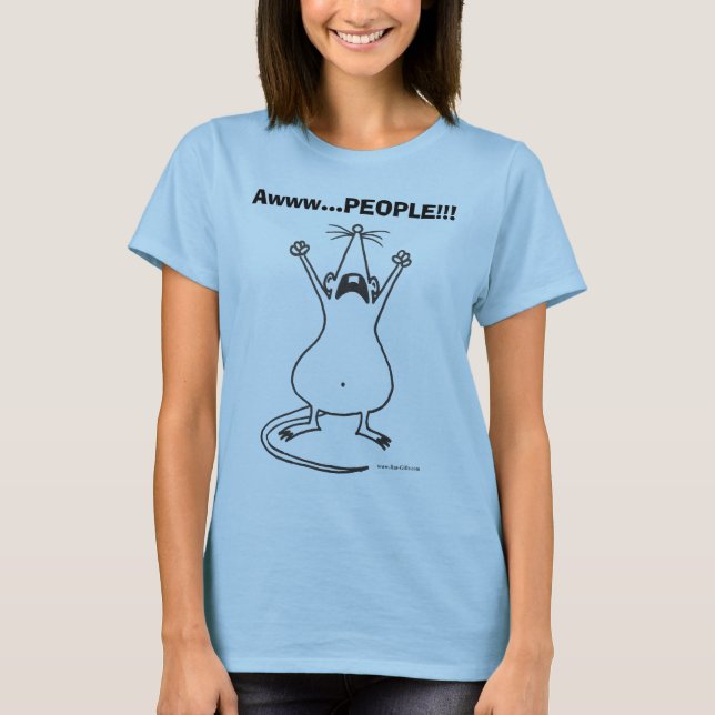 Awww… FOLK!!! RåttaT-tröja från Rat-Gifts.com Tee Shirt (Framsida)