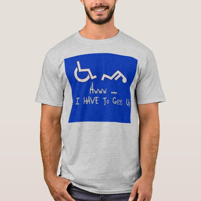 Awww… gör mig måste utstyrseln? tee (Framsida)