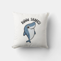 Awww Sharks Funny Animal Pun