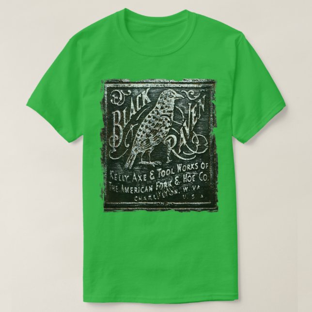 Ax Black Raven Ax T Shirt (Design framsida)