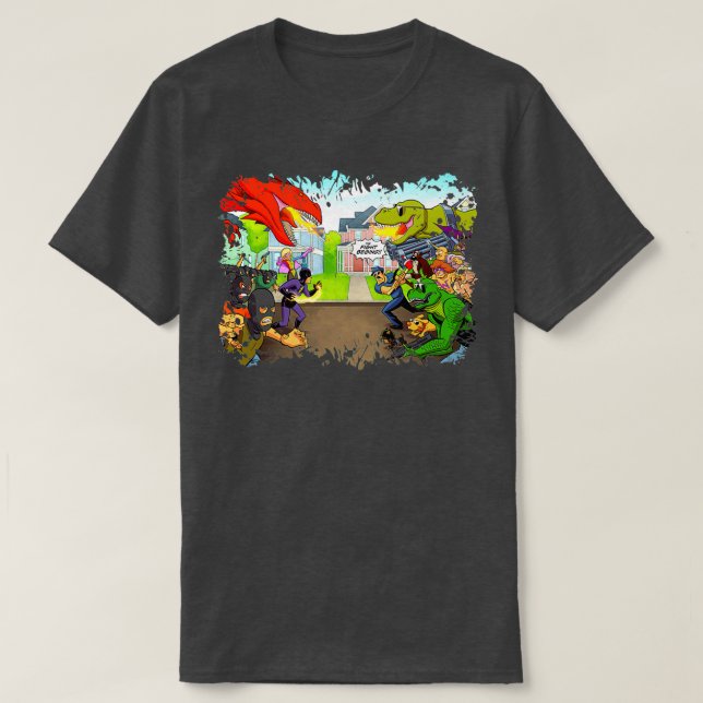 Ax Cop Merch 2 T Shirt (Design framsida)
