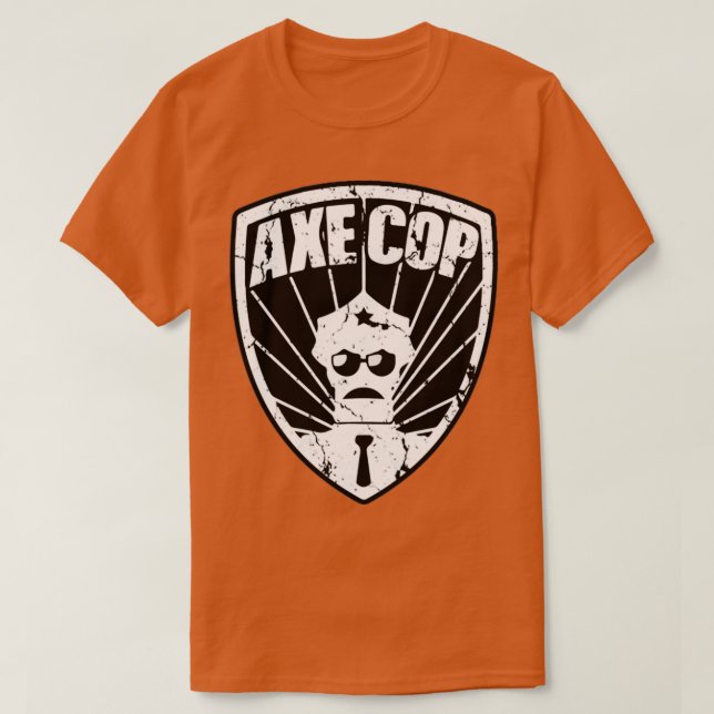 Ax Cop T Shirt (Design framsida)