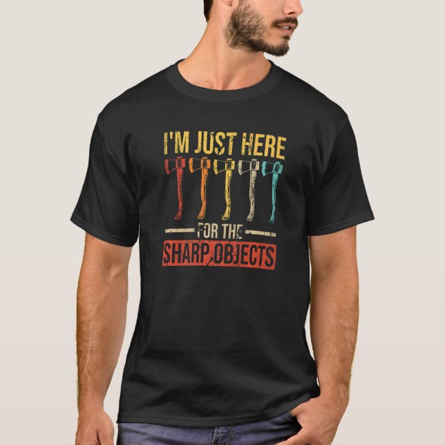 Ax-dragning för en ax-dragande vän t shirt (Framsida)