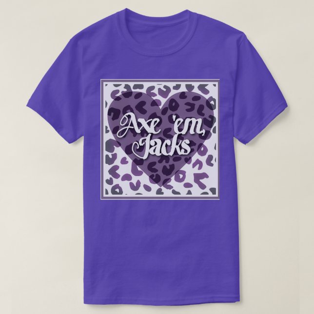Ax em leopard print t shirt (Design framsida)