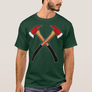 Ax Firefighter Fireman T Shirt