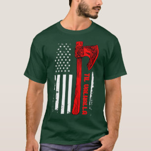 Ax Flagga Norse Mythology TShirt T Shirt