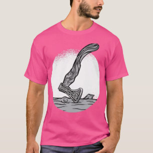 Ax för prydnadsviking t shirt