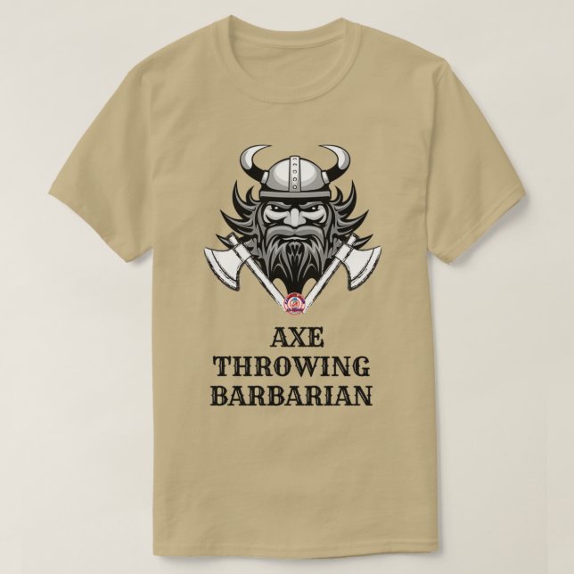 Ax kastar barbari 1 t shirt (Design framsida)