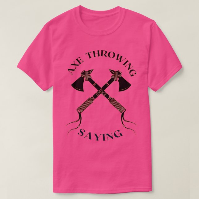 Ax-kastare som säger 45 t shirt (Design framsida)