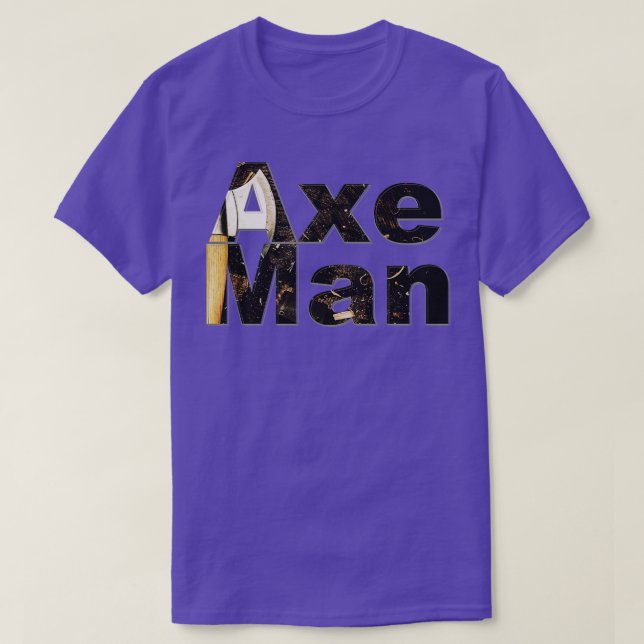 Ax Man 1 T Shirt (Design framsida)
