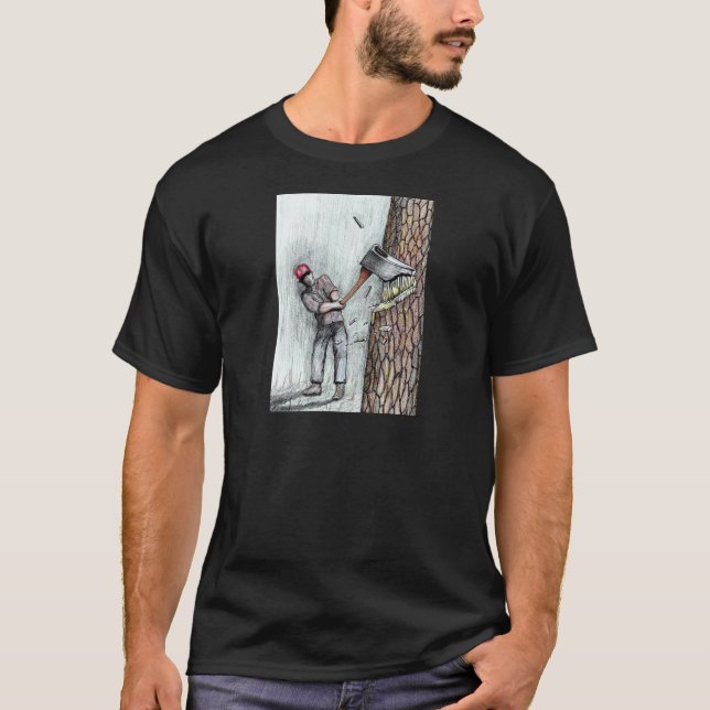 Ax Man no chainsee T-shirt (Framsida)