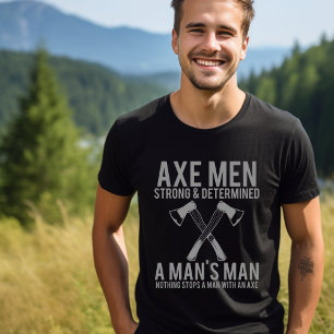 AX Manar är starkt och bestämt T-Shirt