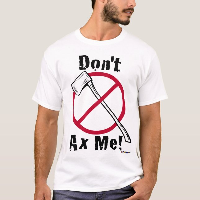 Ax mig inte! Ax & Red Circle T-shirt (Framsida)