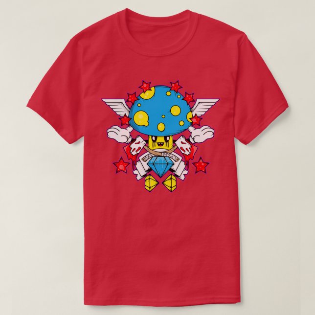Ax Shroom T Shirt (Design framsida)