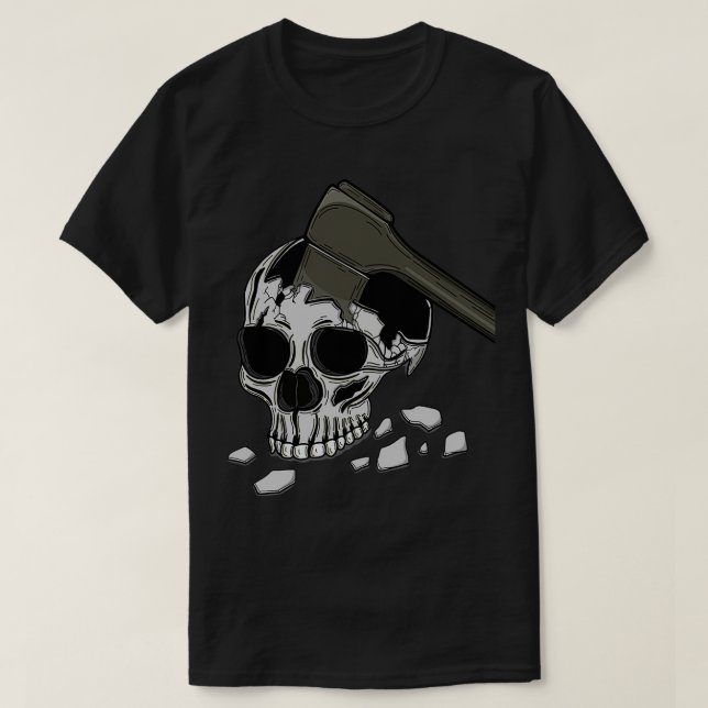 Ax skalle 2 t shirt (Design framsida)