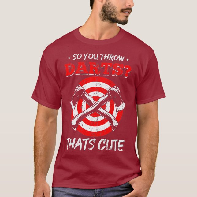 Ax som kastar ut mördare Ax Throwers T Shirt (Framsida)