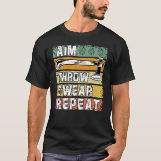 Ax Thrower Ax Thrower som spelar ut 3 T Shirt