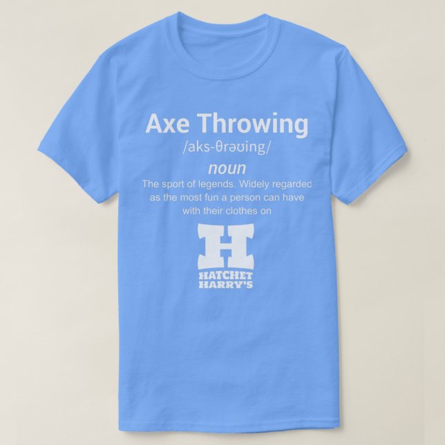 Ax Throwing 105 T Shirt (Design framsida)